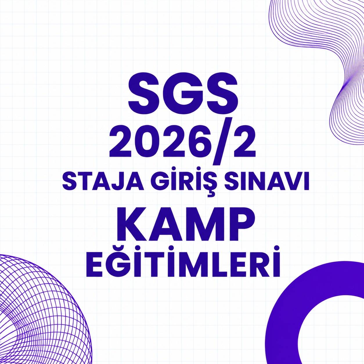 2026/2-SGS Canlı+Kayıttan Kamp Eğitimi