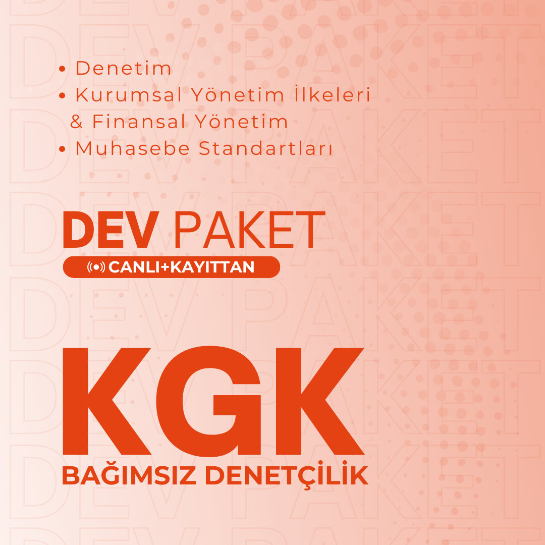 2024/2 KGK Bağımsız Denetçilik Dev Paket