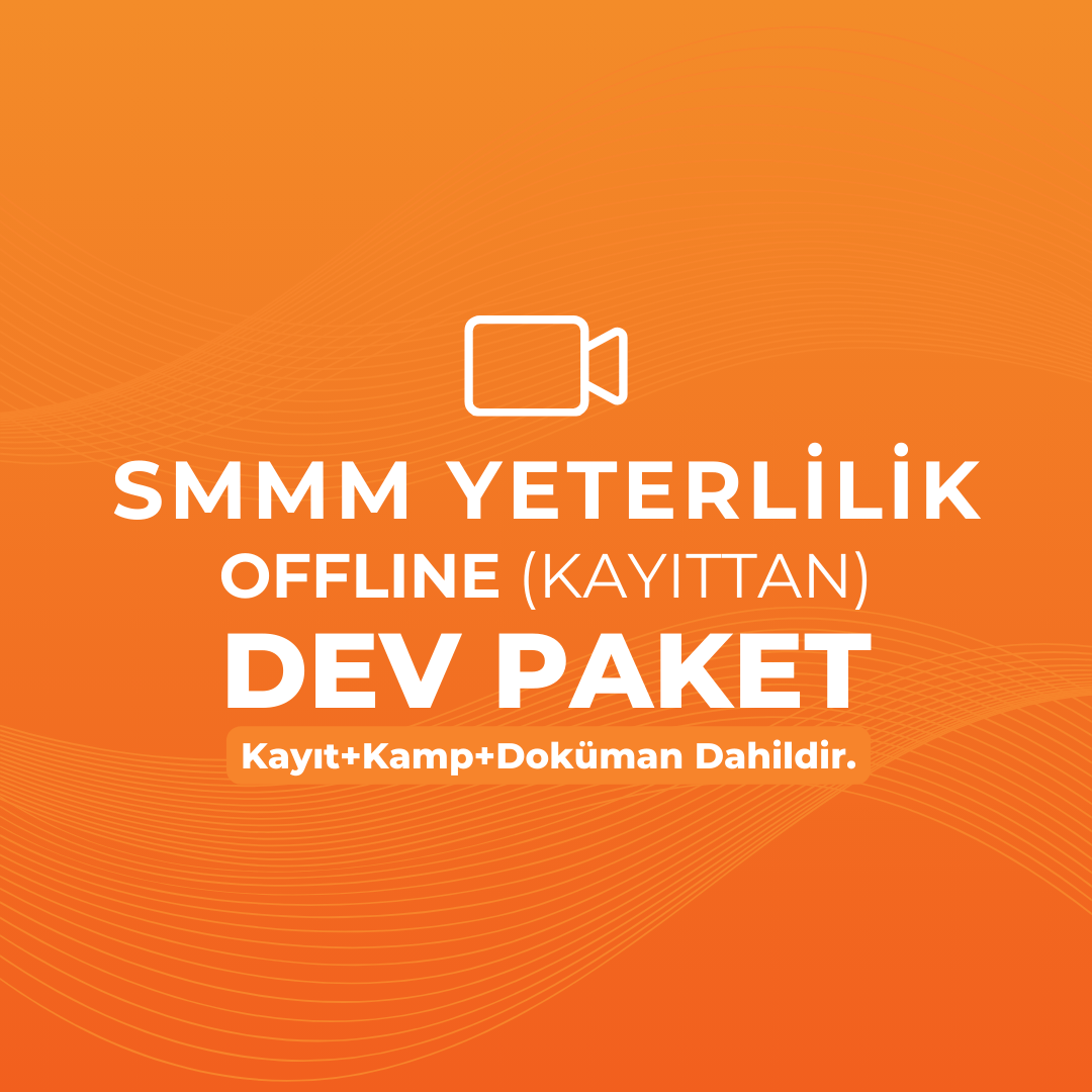 SMMM Yeterlilik Offline(Kayıttan) Dev Paket (Bir Önceki Dönem Ders Videolarını İçerir)