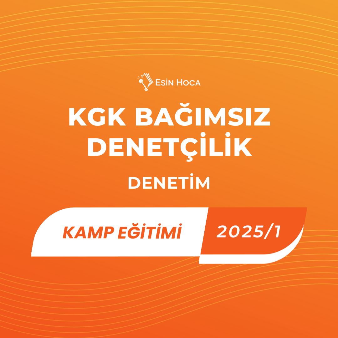 2025/1 KGK Bağımsız Denetçilik Kamp Denetim