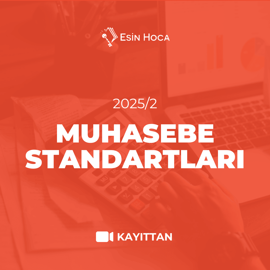 2025/2 SGS Kayıttan Muhasebe Standartları