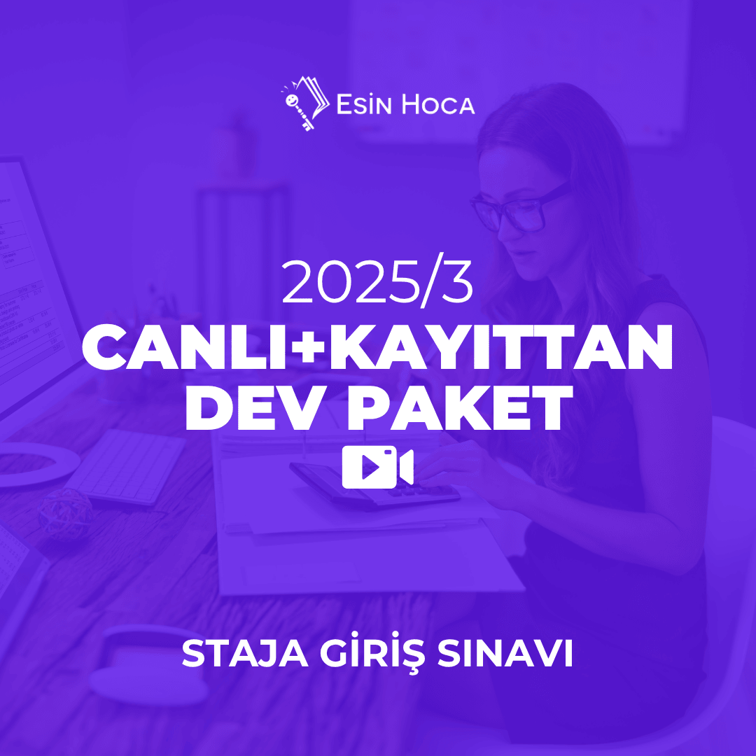 2025/3 SGS Canlı & Kayıttan Dev Paket