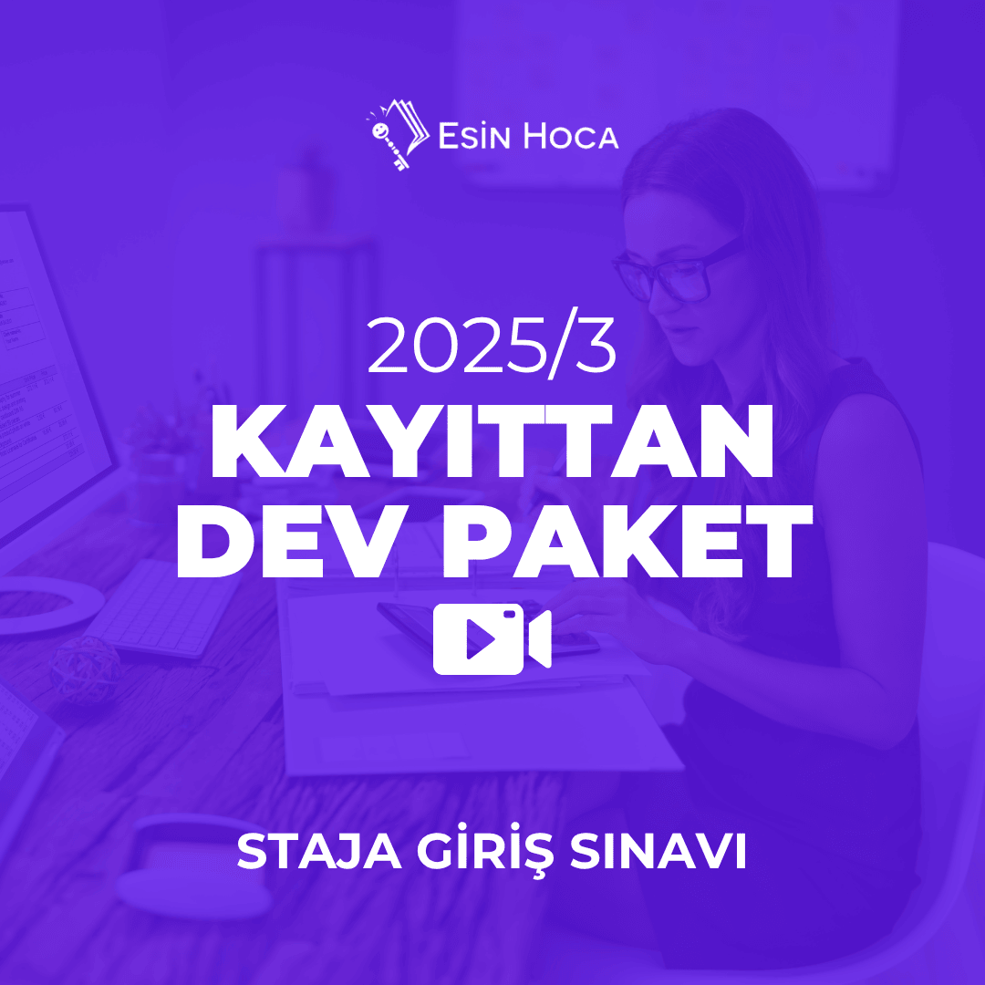 2025/3 SGS Kayıttan Dev Paket