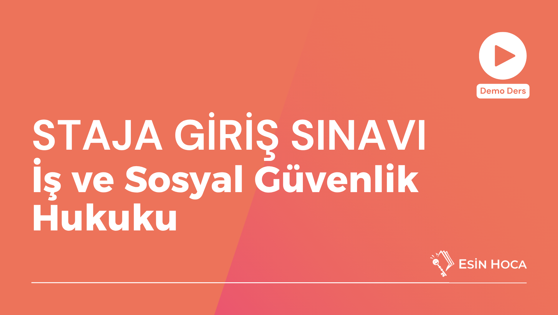 İş ve Sosyal Güvenlik Hukuku - Burak Hoca