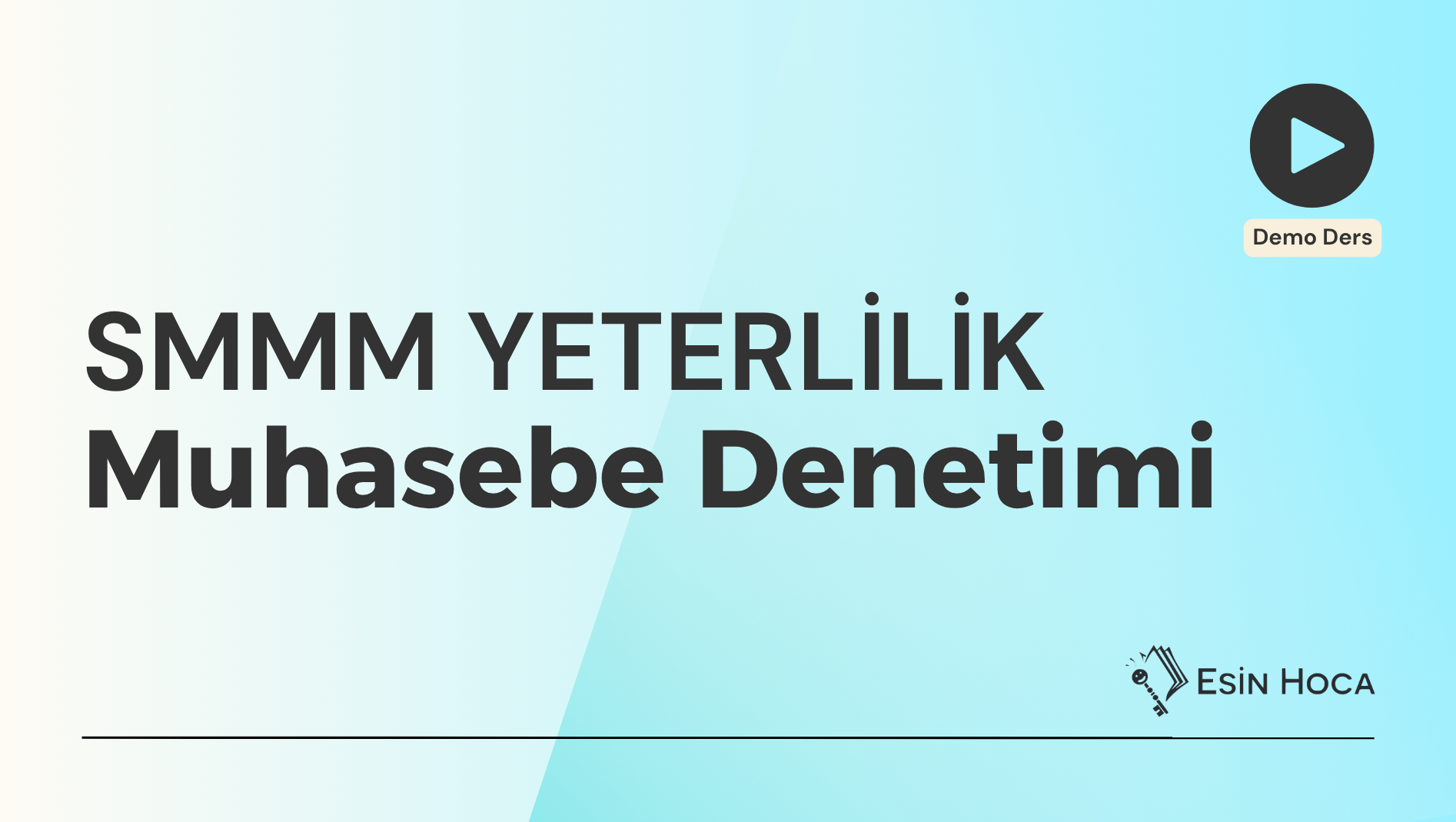 Muhasebe Denetimi-Seçkin Hoca
