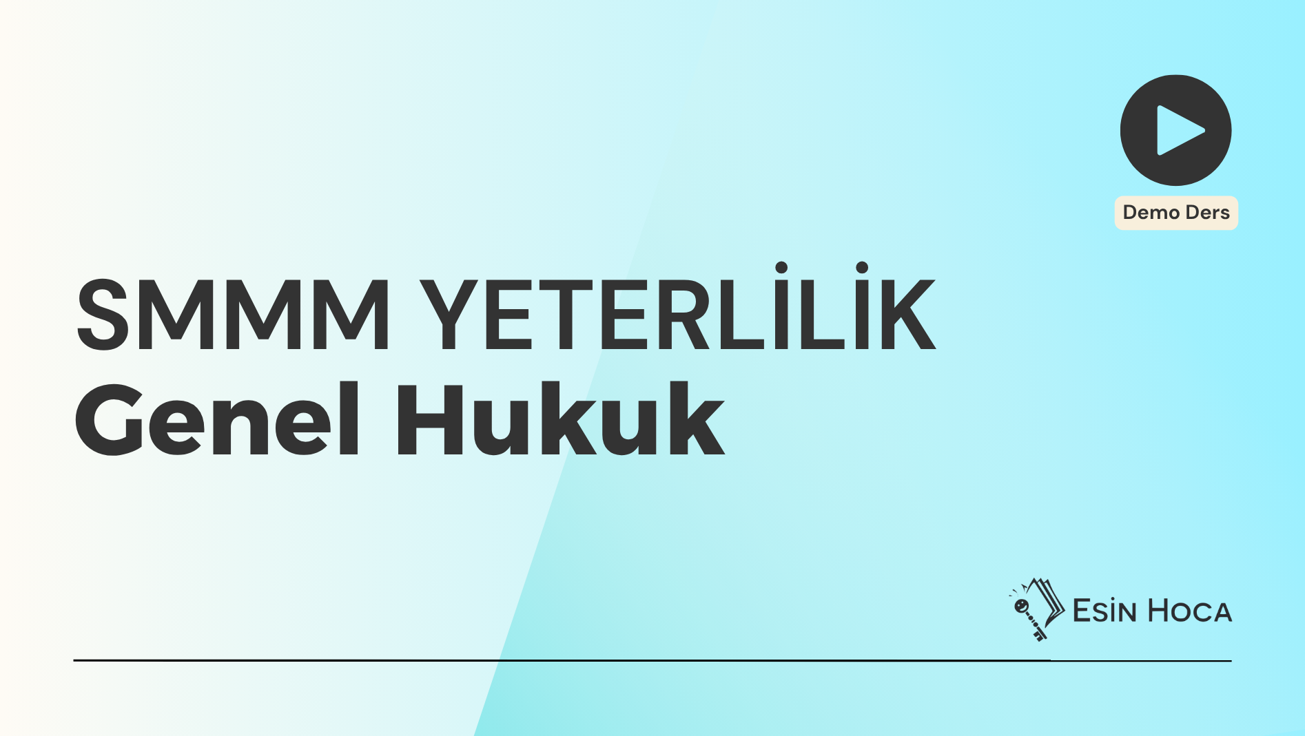 Genel Hukuk-Esin Hoca