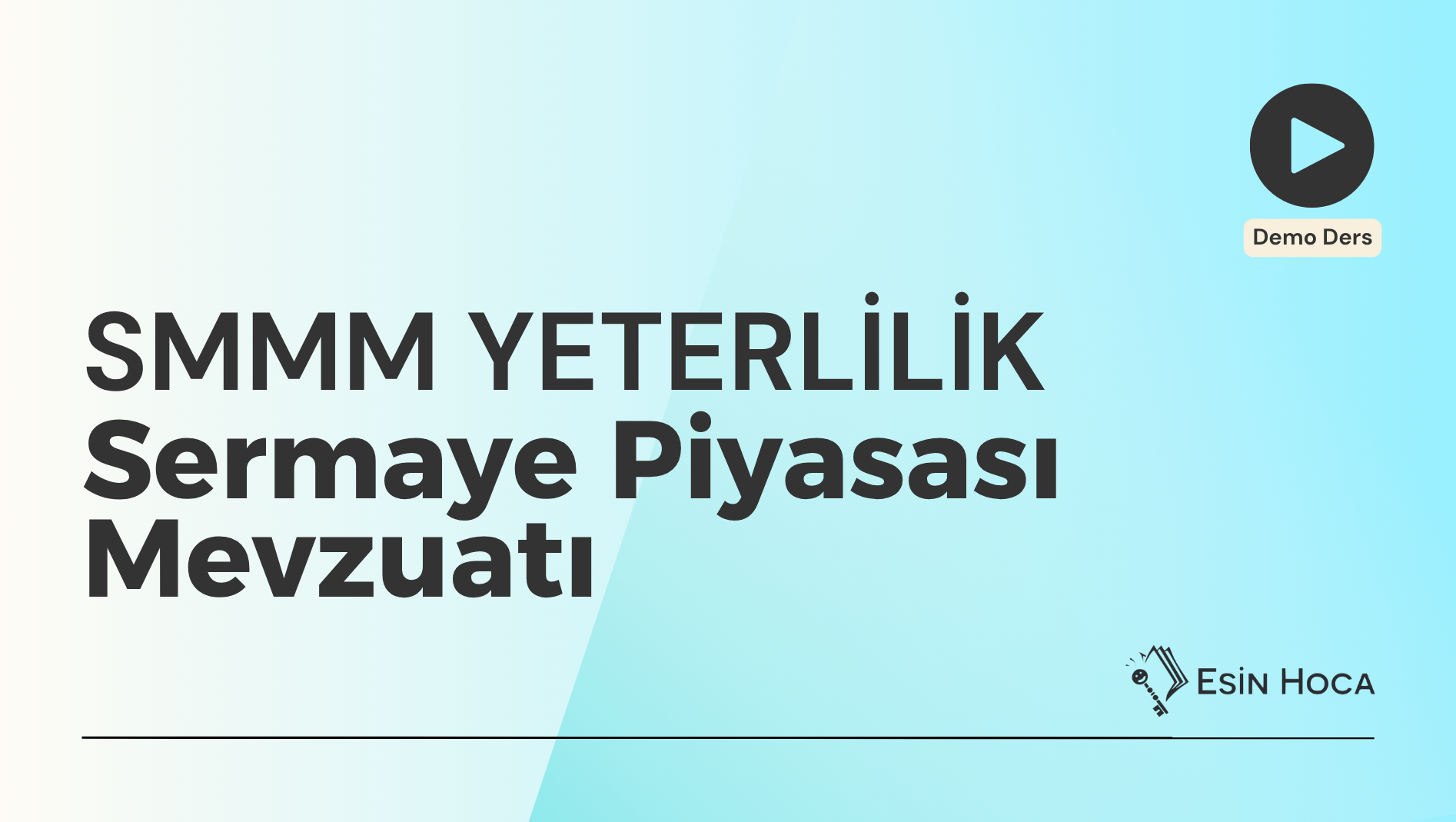 Sermaye Piyasası Mevzuatı-Esin Hoca