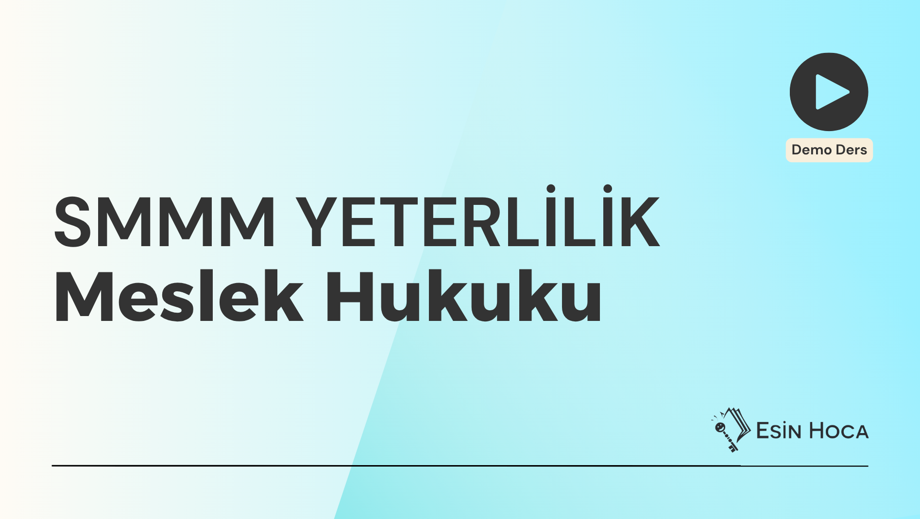 Meslek Hukuku-Esin Hoca