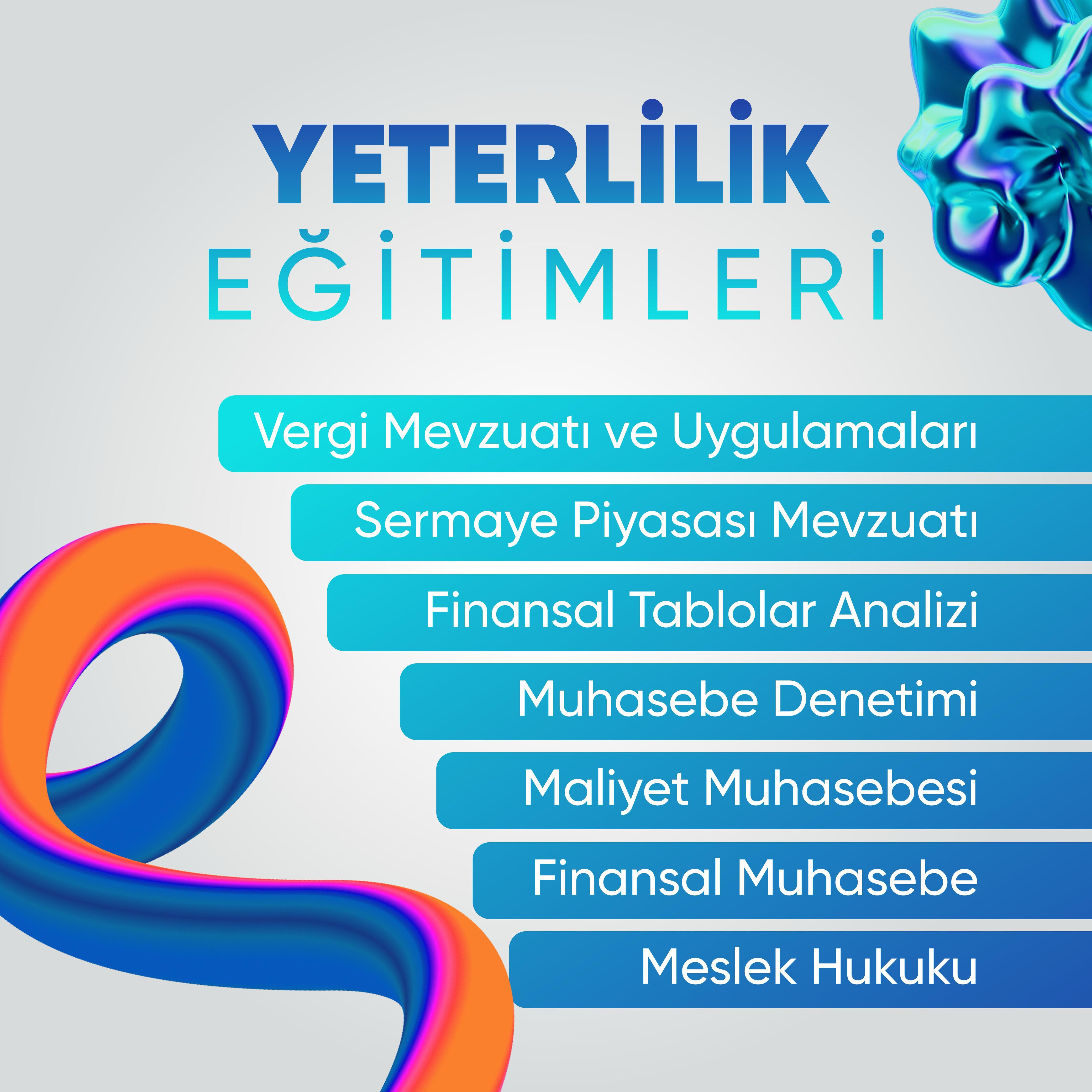 Serbest Muhasebeci Mali Müşavir Yeterlilik Eğitimleri